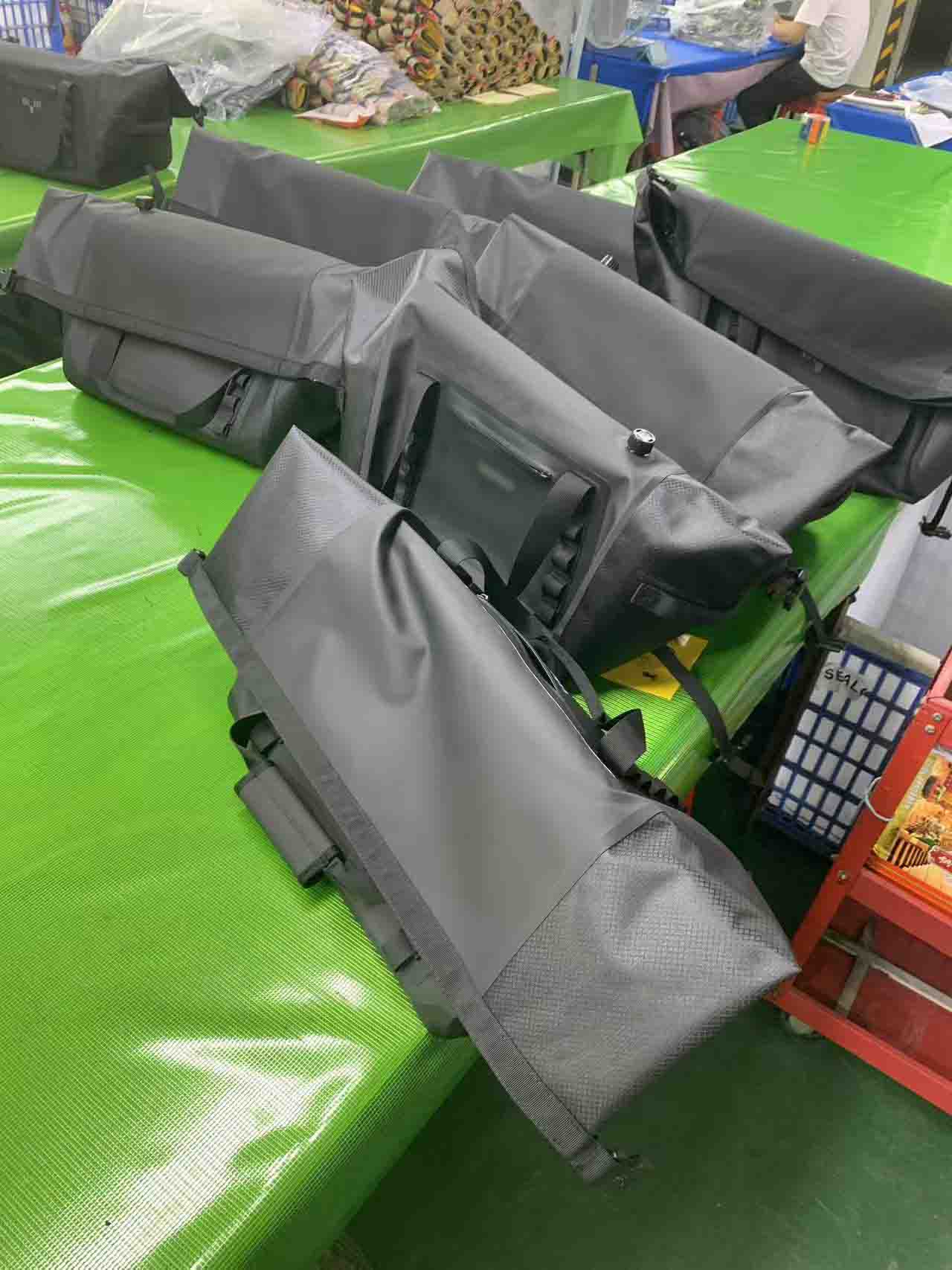 Sealock gennemfører en OEM-produktion af svejsede vandtætte geartasker til et oversøisk mærke