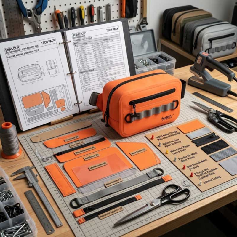 OEM Vandtæt Sling Bag Leverandør