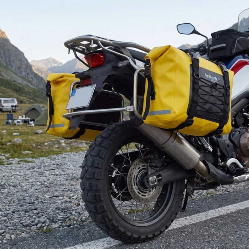 Vandtætte motorcykeltasker — svejset PVC, 40–80L | OEM