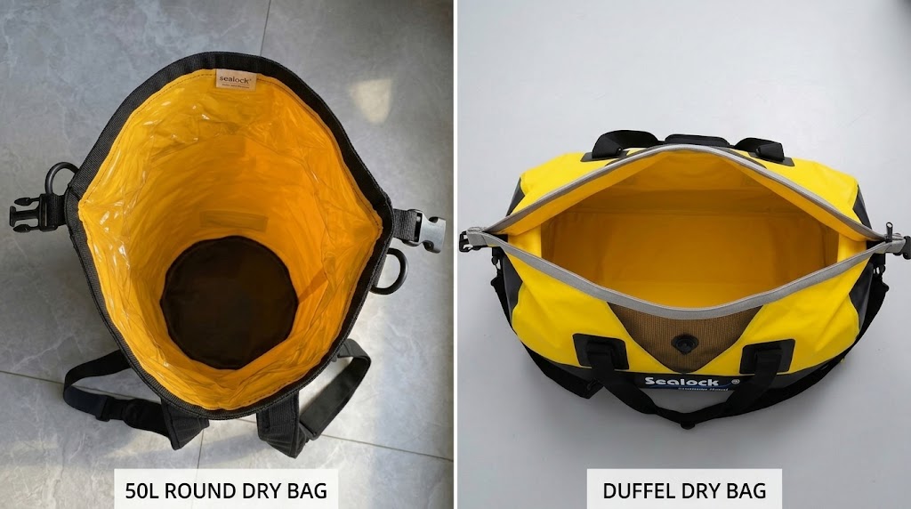 50L Dry Bag: Hvor Small-Bag-reglerne holder op med at virke